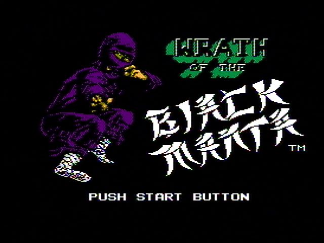 Wrath of the Black Manta screenshot 3 for NES